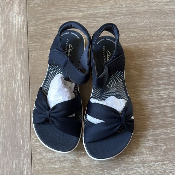 Clark’s Arla Shore‎ navy sandal NWT in box - Picture 11 of 11
